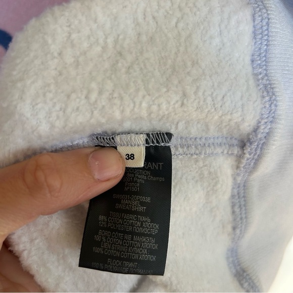 Isabel Marant Étoile Mansel Gradient Hoodie Size 8 Streetwear Designer Casual - Picture 12 of 16